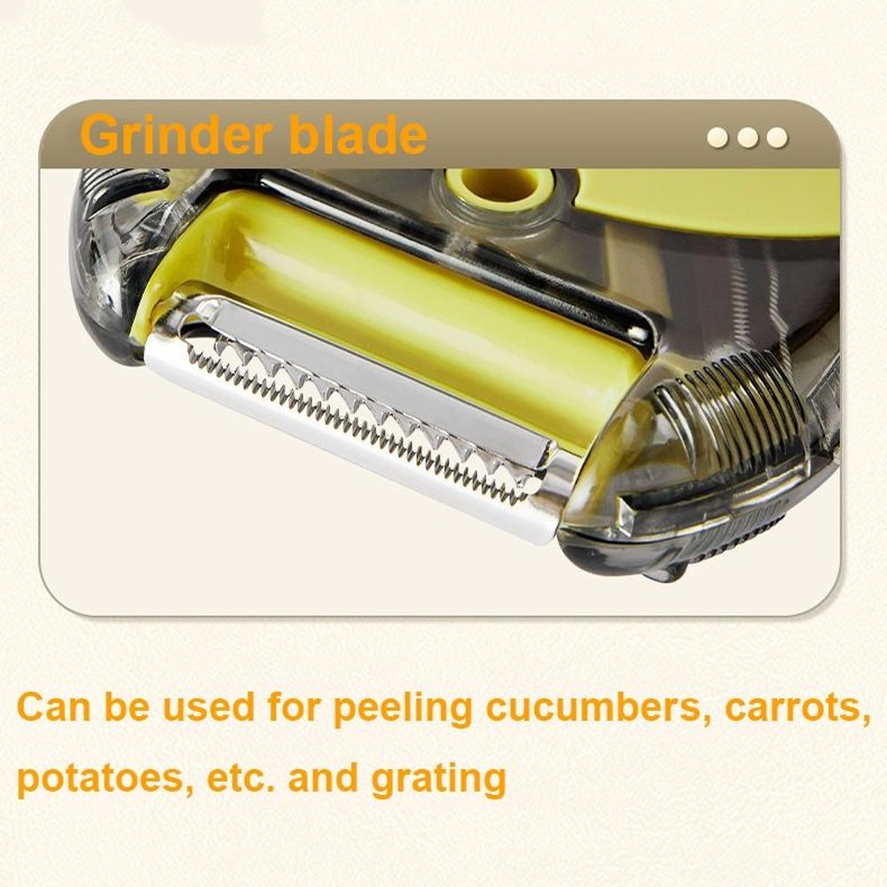 Rotary Peeler Fruit Grater For Easy Kitchen Prep 4