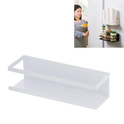 premium magnetic refrigerator side storage rack space saving fridge side organizer & magnetic fridge storage rack