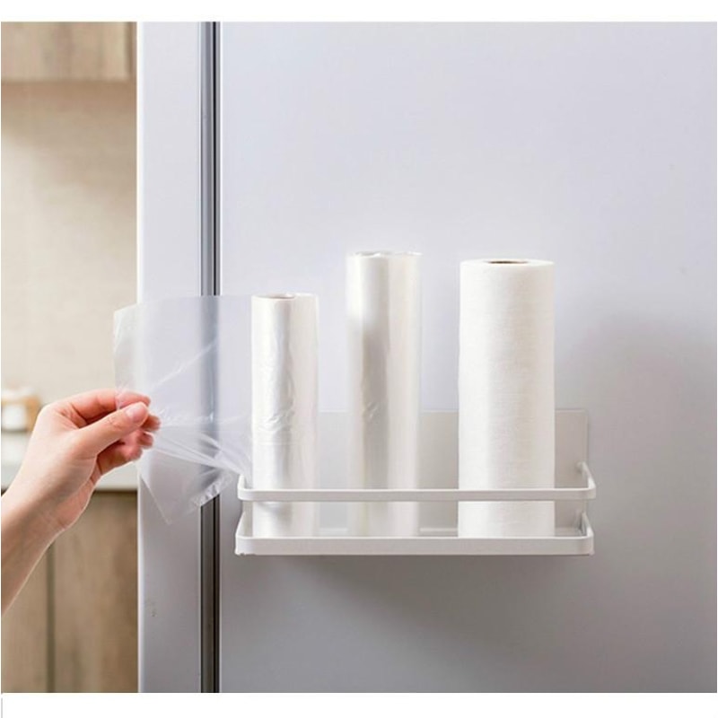 Premium Magnetic Refrigerator Side Storage Rack Space Saving Fridge Side Organizer Magnetic Fridge 1
