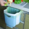 Folding Car Home Trash Can Wall Mounted Organizer 2