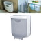 Folding Car Home Trash Can Wall Mounted Organizer 1