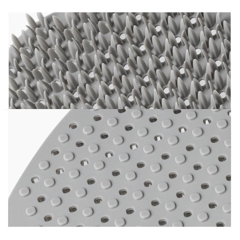 Multifunctional Silicone Kitchen Cleaning Brush Scouring Pad 3