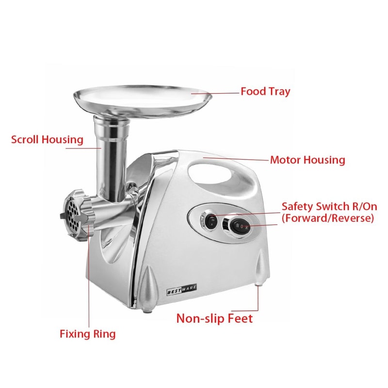 Premium Electric Multifunction Sausage Maker Meat Grinder For Home Kitchens 1