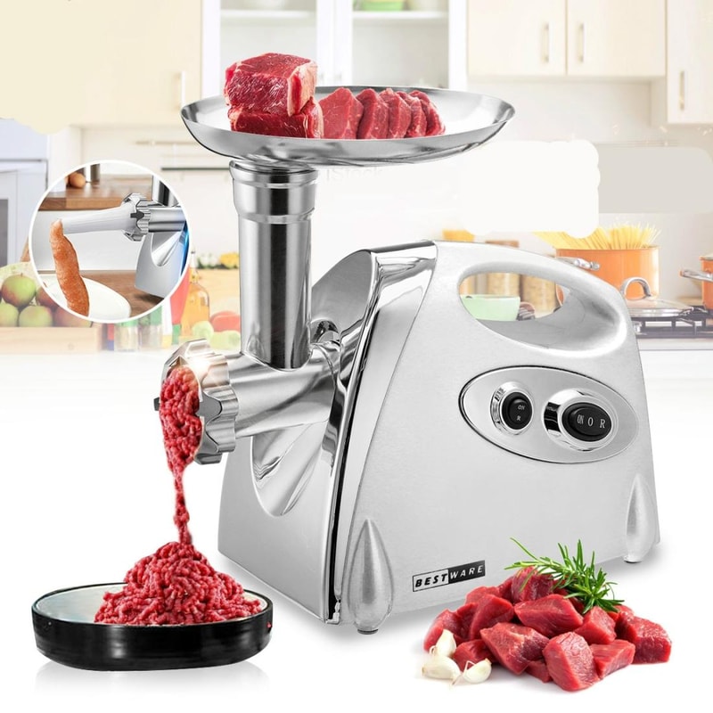 Premium Electric Multifunction Sausage Maker Meat Grinder For Home Kitchens 7