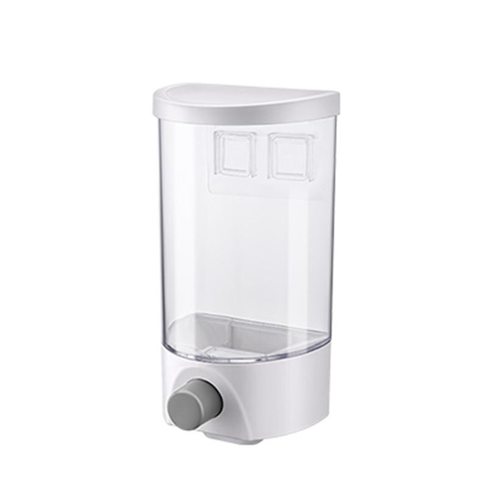 Smart Wall Mounted Dry Food Storage Dispenser Large Capacity Kitchen Grain Cereal Organizer 8