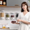 Smart Wall Mounted Dry Food Storage Dispenser Large Capacity Kitchen Grain Cereal Organizer 4
