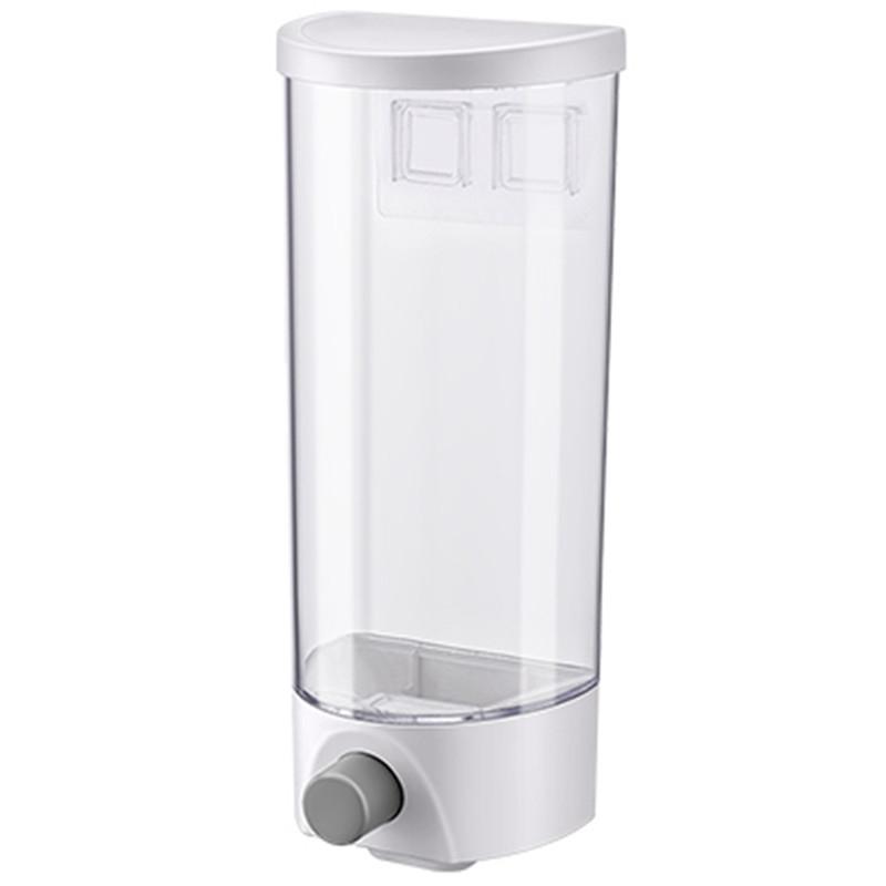 Smart Wall Mounted Dry Food Storage Dispenser Large Capacity Kitchen Grain Cereal Organizer 9