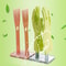 Portable Glove Kitchen Storage Rack With Desktop Drainage 4