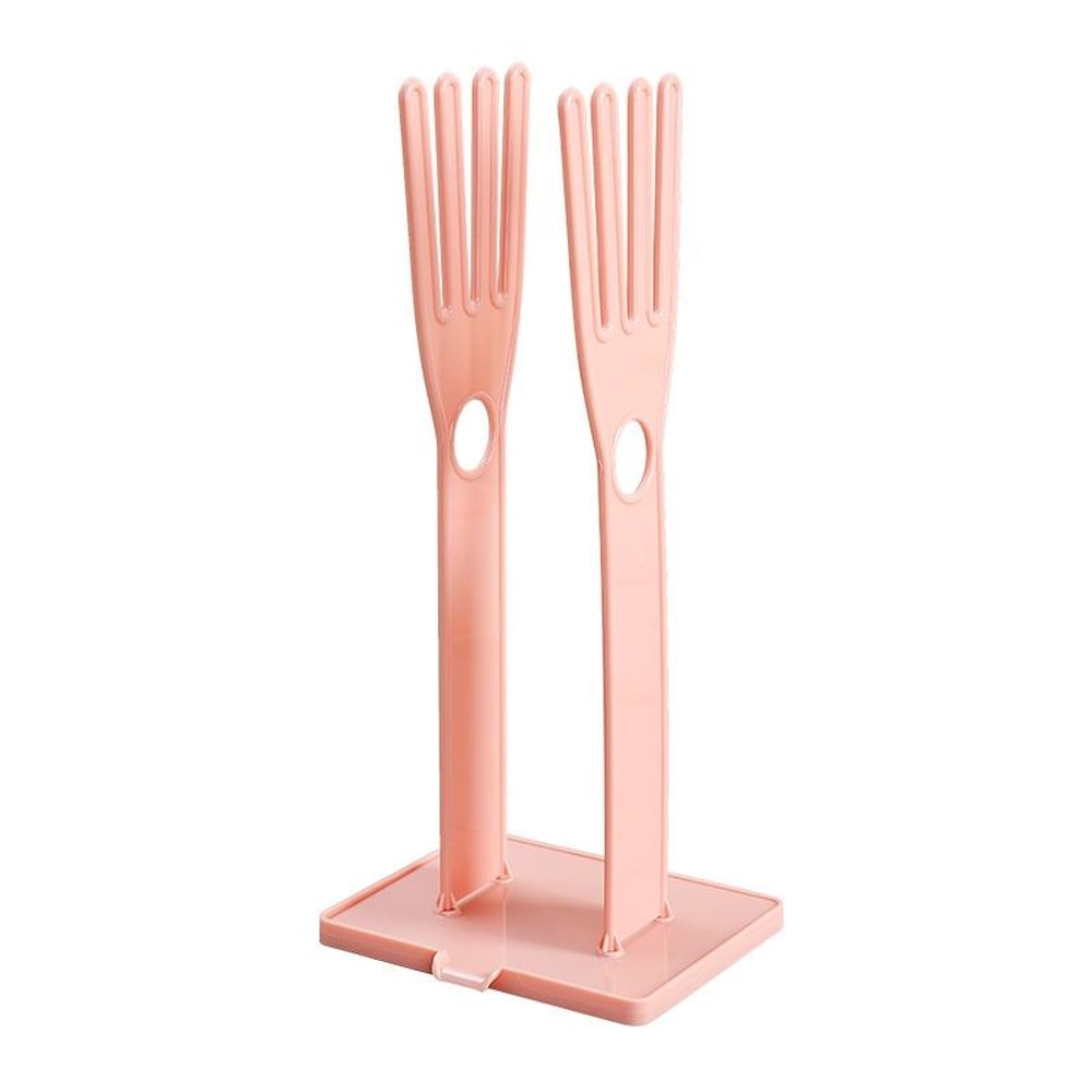 Portable Glove Kitchen Storage Rack With Desktop Drainage 10