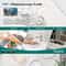 Premium Diatomite Drying Mat Set QuickDry Bathroom Kitchen Counter Mat 5