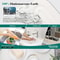 Premium Diatomite Drying Mat Set QuickDry Bathroom Kitchen Counter Mat 5