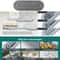 Premium Diatomite Drying Mat Set QuickDry Bathroom Kitchen Counter Mat 6