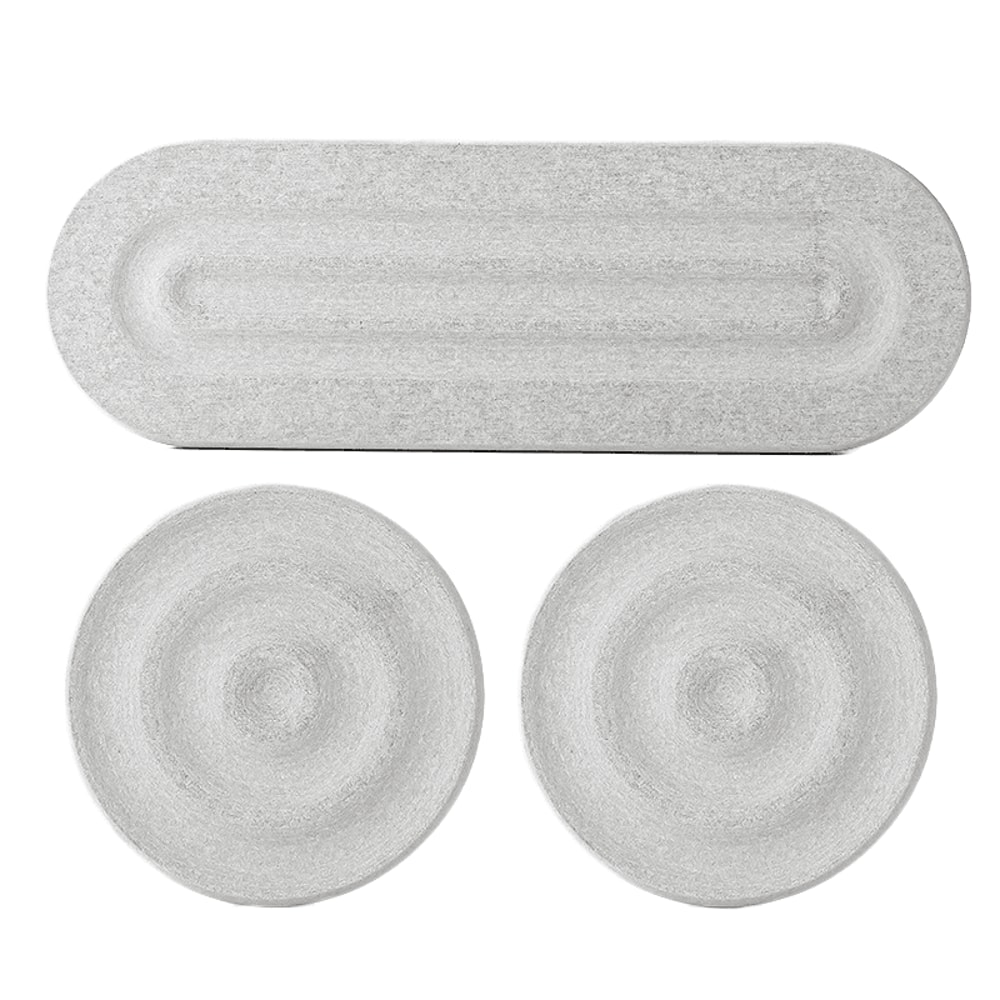 Premium Diatomite Drying Mat Set QuickDry Bathroom Kitchen Counter Mat 9