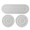 Premium Diatomite Drying Mat Set QuickDry Bathroom Kitchen Counter Mat 9