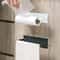 Punch Free Wall Mounted Bathroom Towel Rack Kitchen Roll Holder 3