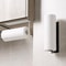 Punch Free Wall Mounted Bathroom Towel Rack Kitchen Roll Holder 4