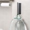 Punch Free Wall Mounted Bathroom Towel Rack Kitchen Roll Holder 5
