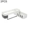 Premium Rotating Shower Shelf & Bathroom Storage Rack Seamless Tripod Wall Mounted Corner Caddy