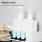 Premium Rotating Shower Shelf & Bathroom Storage Rack Seamless Tripod Wall Mounted Corner Caddy