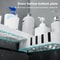 Premium Rotating Shower Shelf & Bathroom Storage Rack Seamless Tripod Wall Mounted Corner Caddy