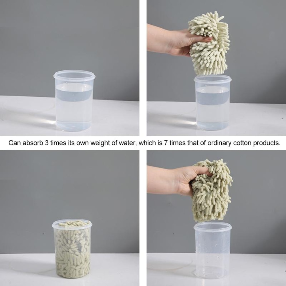 Quick Dry Cartoon Embroidered Kitchen Hand Towel Hanging Soft Durable 9