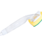Automatic Liquid Dispensing Kitchen Cleaning Brush With Removable Sponge Heads 10