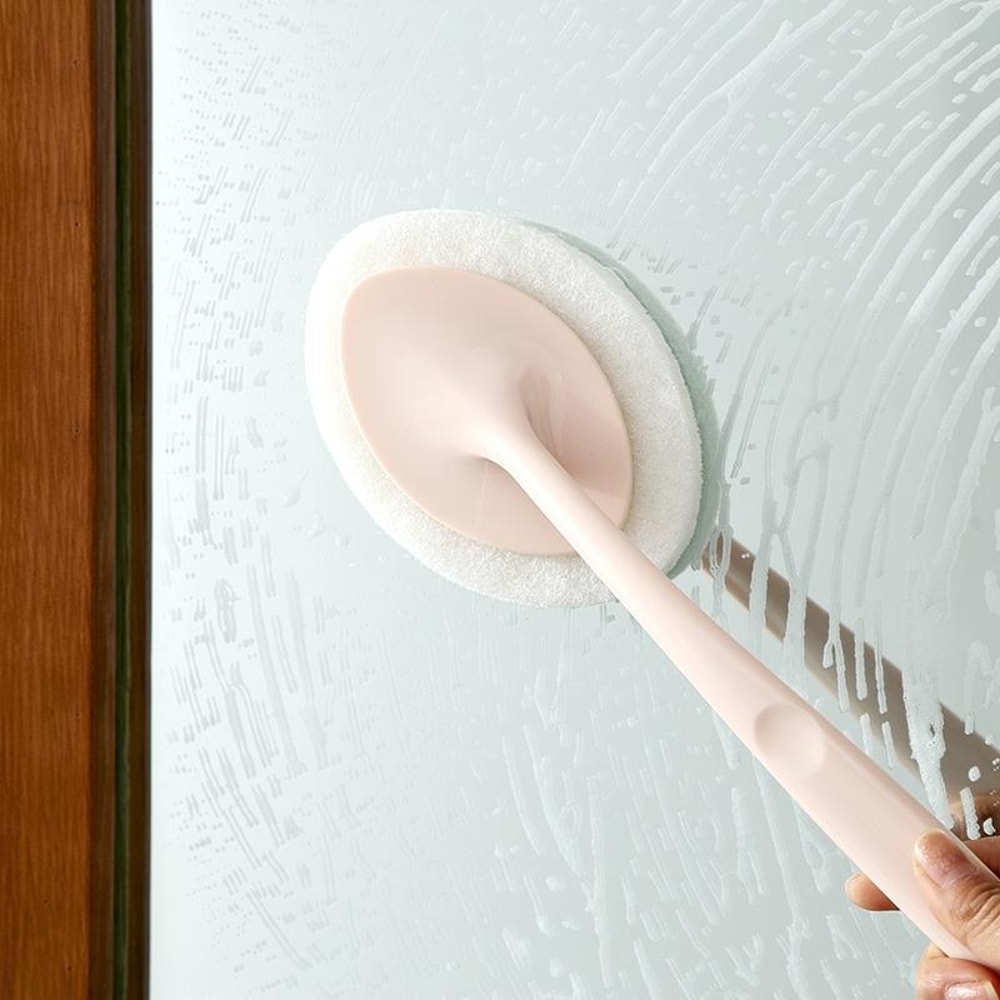 Premium Handheld Sponge Cleaning Tool With Replaceable Sponge Brush For Kitchen Bathroom 3