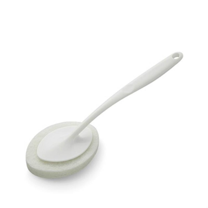 Premium Handheld Sponge Cleaning Tool with Replaceable Sponge Brush for Kitchen & Bathroom