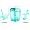 Premium Household Cooking Stirrer Squeezer Durable LaborSaving Kitchen Tool 6