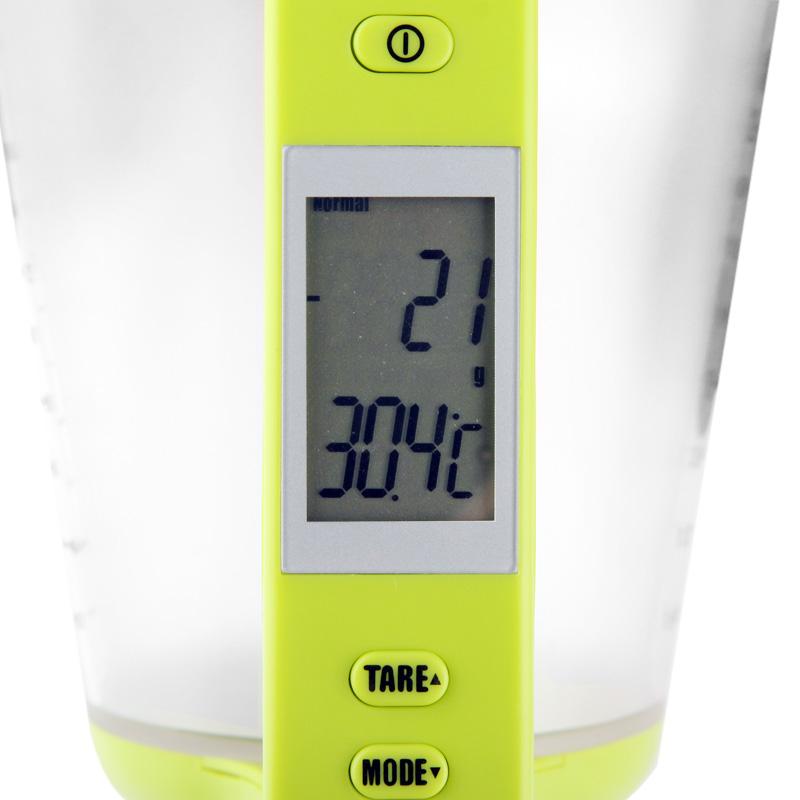 Precision Digital Kitchen Scale With Measuring Cup Thermometer 4