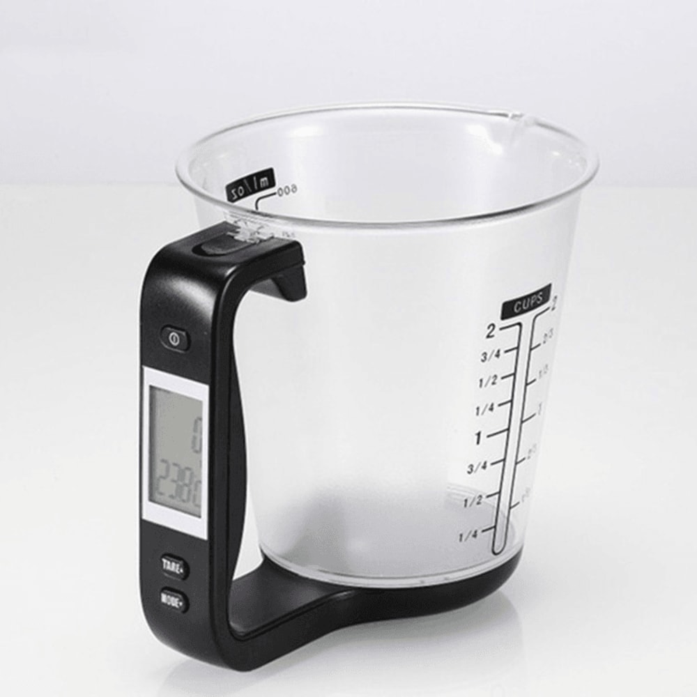 Precision Digital Kitchen Scale With Measuring Cup Thermometer 7