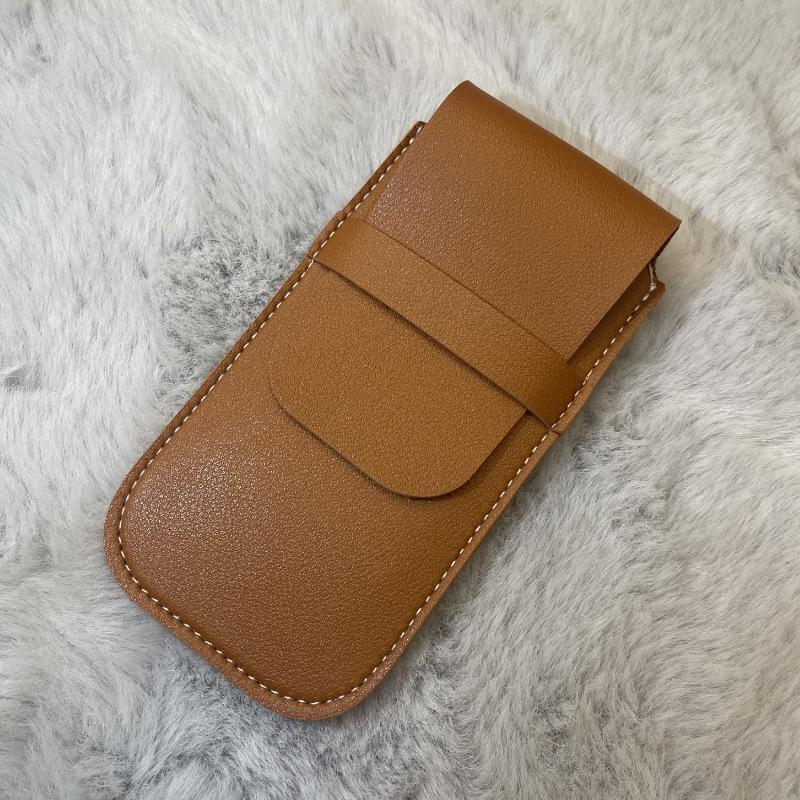 Premium Leather Watch Storage Case Scratch Resistant Travel Organizer 6