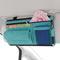 Premium Sheepskin Leather Car Sun Visor Storage Bag Organizer Pouch 6