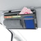 Premium Sheepskin Leather Car Sun Visor Storage Bag Organizer Pouch 9