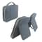 Portable Book Storage Organizer With Handle Stand Tablet Reading Bag 3