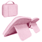 Portable Book Storage Organizer With Handle Stand Tablet Reading Bag 7