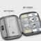 Double Layer Cable Organizer Digital Accessories Bag Portable Travel Case 5