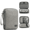 Double Layer Cable Organizer Digital Accessories Bag Portable Travel Case 7