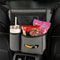 Premium Sheepskin Leather Car Console Organizer Bag Hanging Storage Solution 2