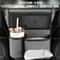 Premium Sheepskin Leather Car Console Organizer Bag Hanging Storage Solution 3