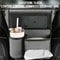 Premium Sheepskin Leather Car Console Organizer Bag Hanging Storage Solution 3