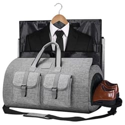 travel friendly large capacity suit storage & folding bag suit storage bag for home & gym