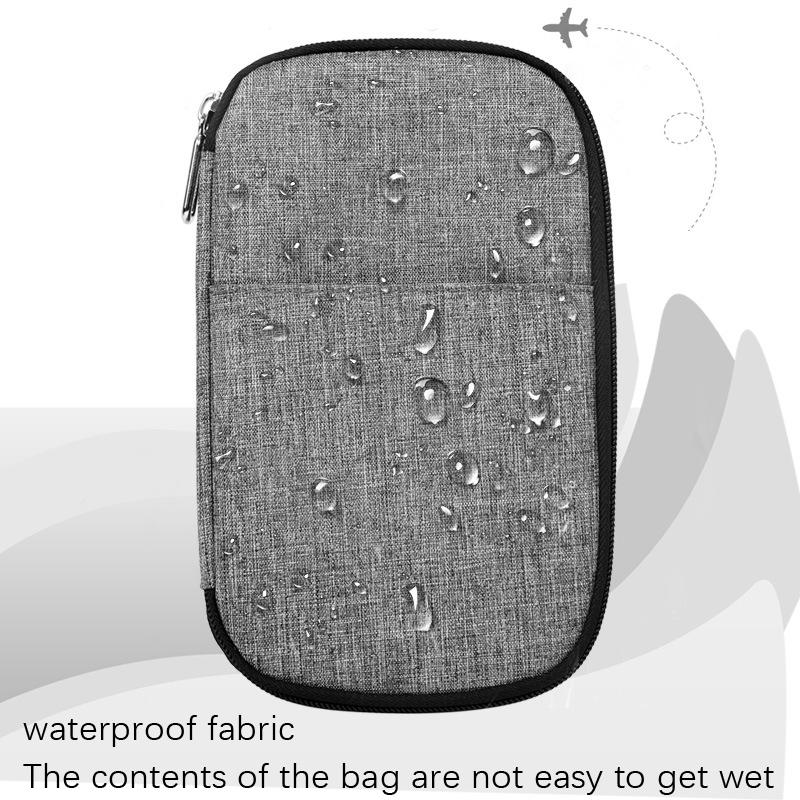 Outdoor Travel Passport Bag Multi Function Organizer 5