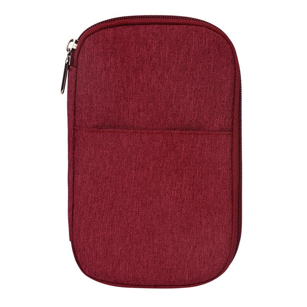 Outdoor Travel Passport Bag Multi Function Organizer 8