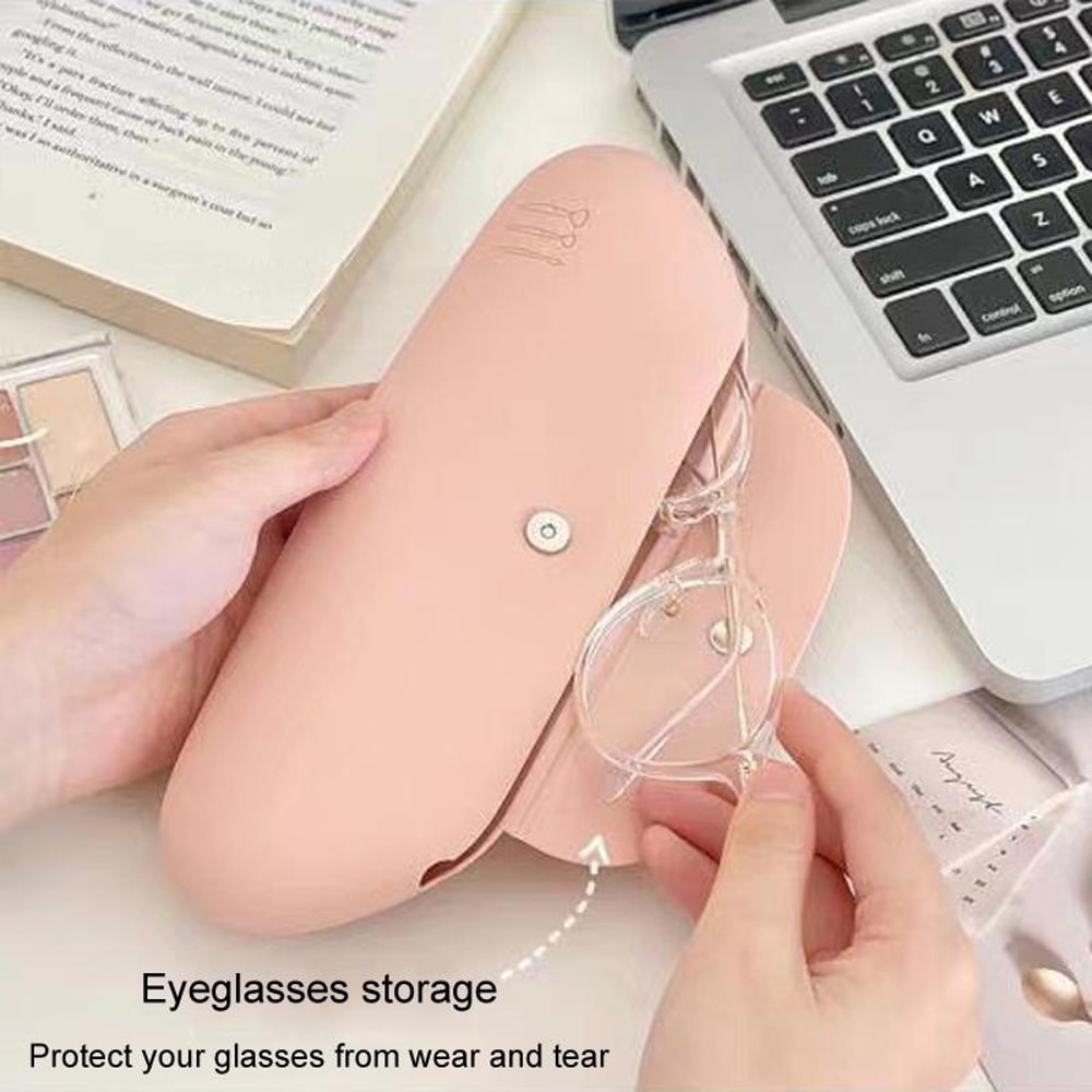 Portable Silicone Makeup Brush Holder Large Capacity Cosmetic Organizer 7