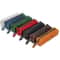 Premium Crazy Horse Leather Pencil Case Zippered Stationery Organizer 0