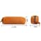Premium Crazy Horse Leather Pencil Case Zippered Stationery Organizer 8