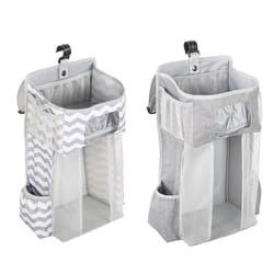 multifunctional baby crib organizer & detachable diaper storage bag