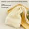 Premium Cotton Linen Soap Storage Bag Foaming Bath Net for Gentle Cleansing