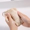 Premium Cotton Linen Soap Storage Bag Foaming Bath Net for Gentle Cleansing